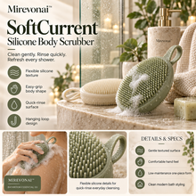 Lorienzr™ SoftCurrent Silicone Body Scrubber
