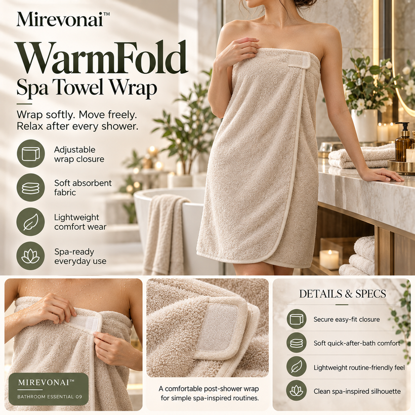 Lorienzr™ WarmFold Spa Towel Wrap