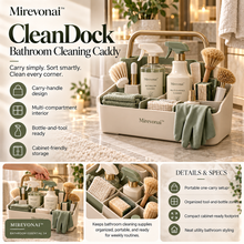 Lorienzr™ CleanDock Bathroom Cleaning Caddy