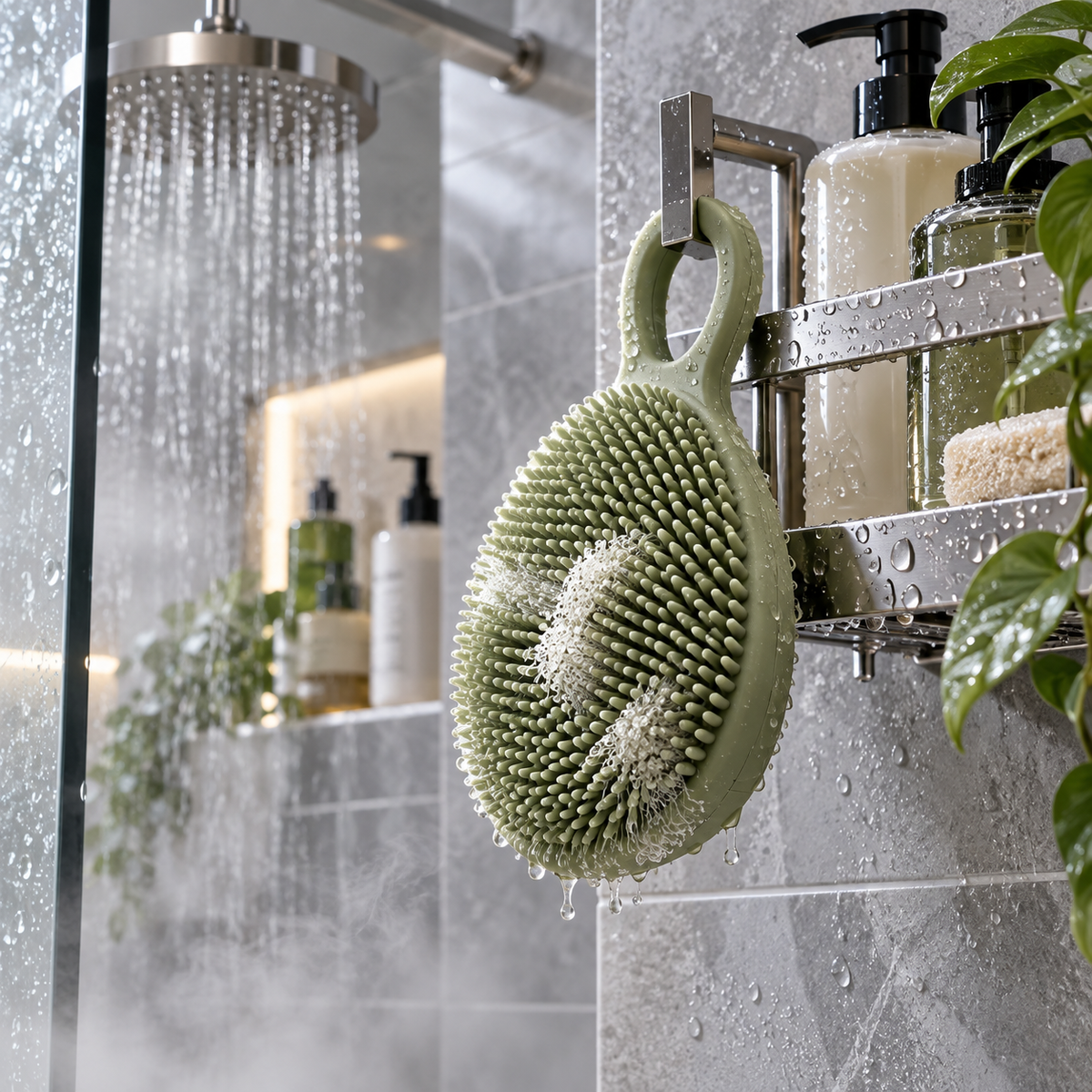 Lorienzr™ SoftCurrent Silicone Body Scrubber