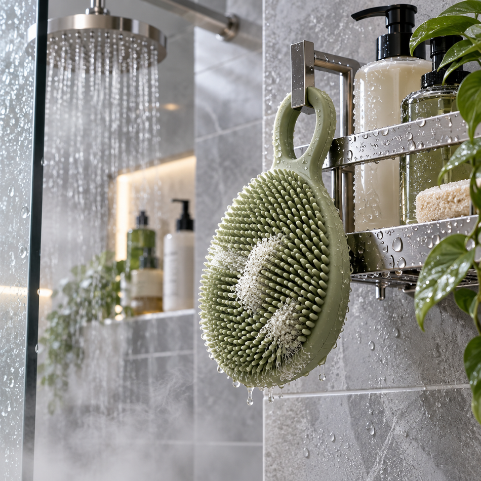 Lorienzr™ SoftCurrent Silicone Body Scrubber