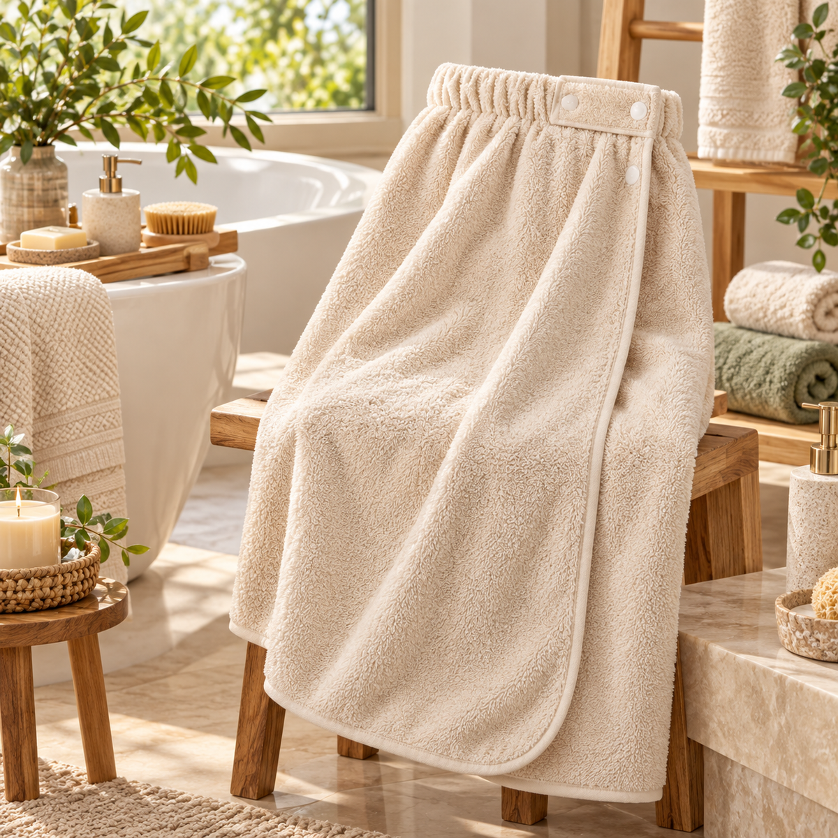 Lorienzr™ WarmFold Spa Towel Wrap