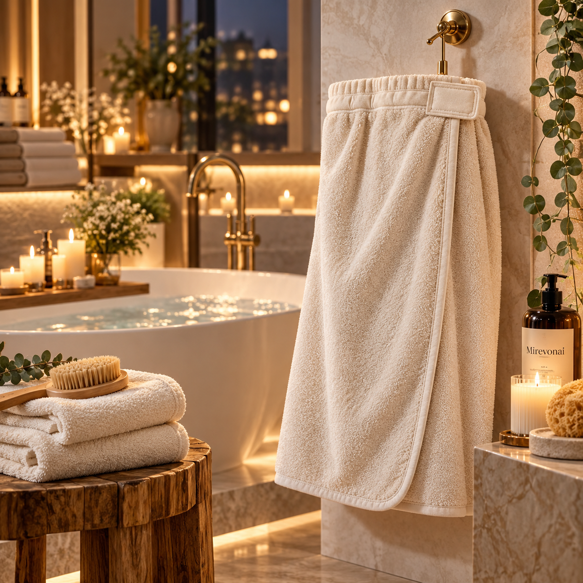 Lorienzr™ WarmFold Spa Towel Wrap