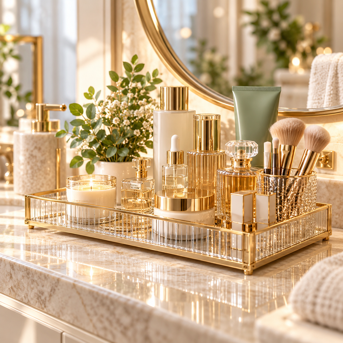 Lorienzr™ ClearHarbor Vanity Organizer