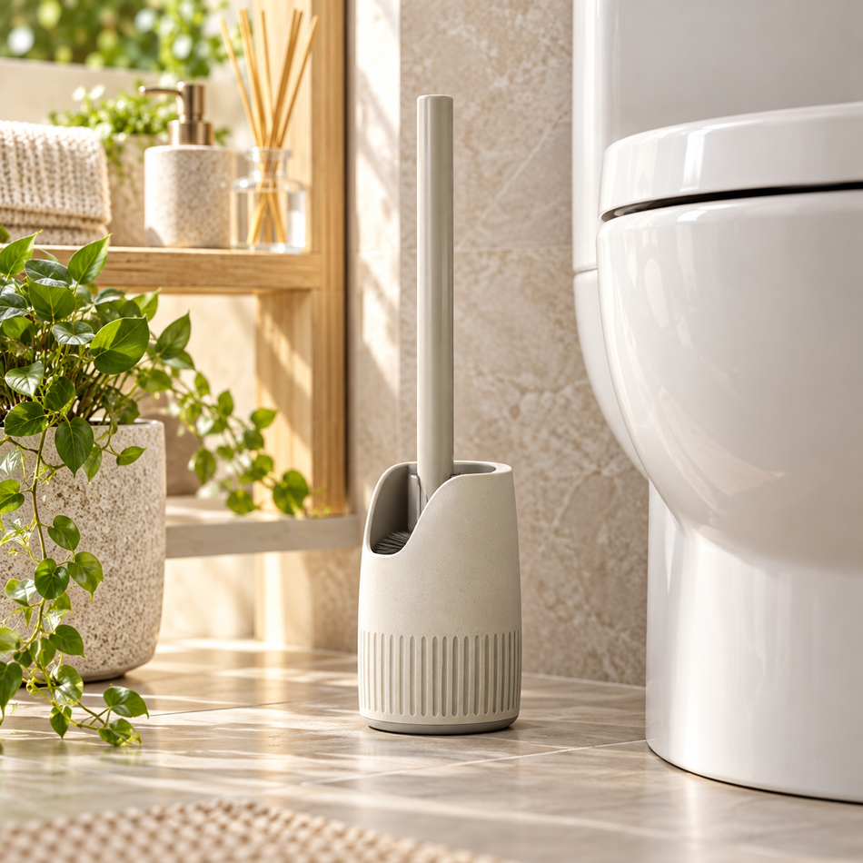 Lorienzr™ FreshArc Toilet Brush System